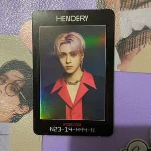 Nct Hendary photocard